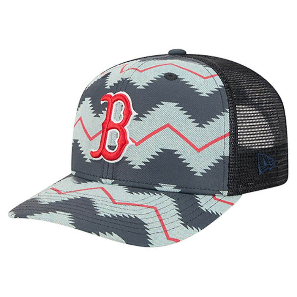 Boston Red Sox New Era Aztec Denim 9SEVENTY Adjustable Hat | MLB Sale