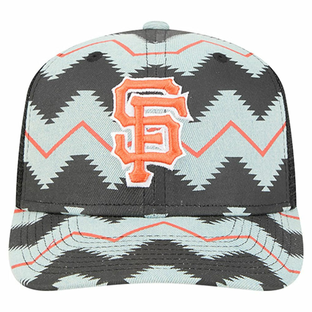 San Francisco Giants New Era Aztec Denim 9SEVENTY Adjustable Hat | MLB Online