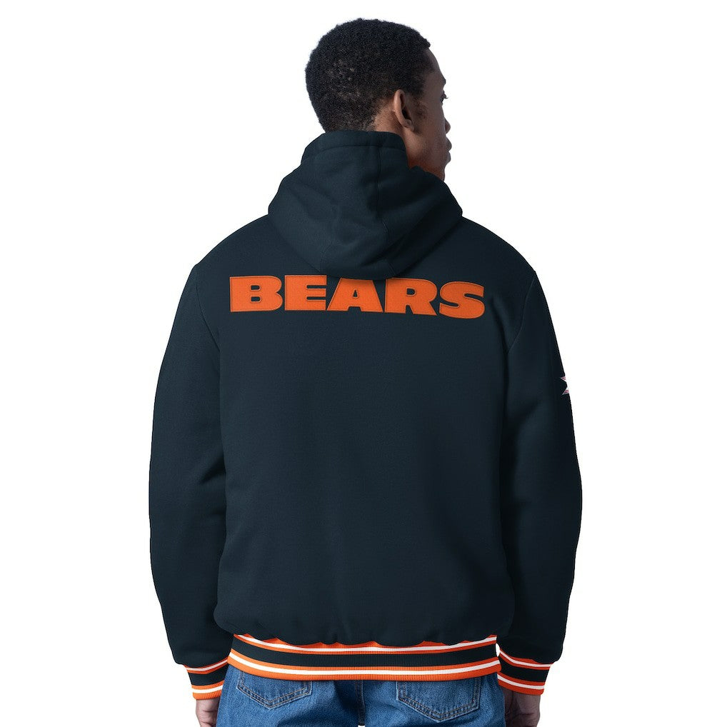 Chicago Bears  G-III Sports by Carl Banks Power Forward Commemorative Full-Zip Hooded Jacket