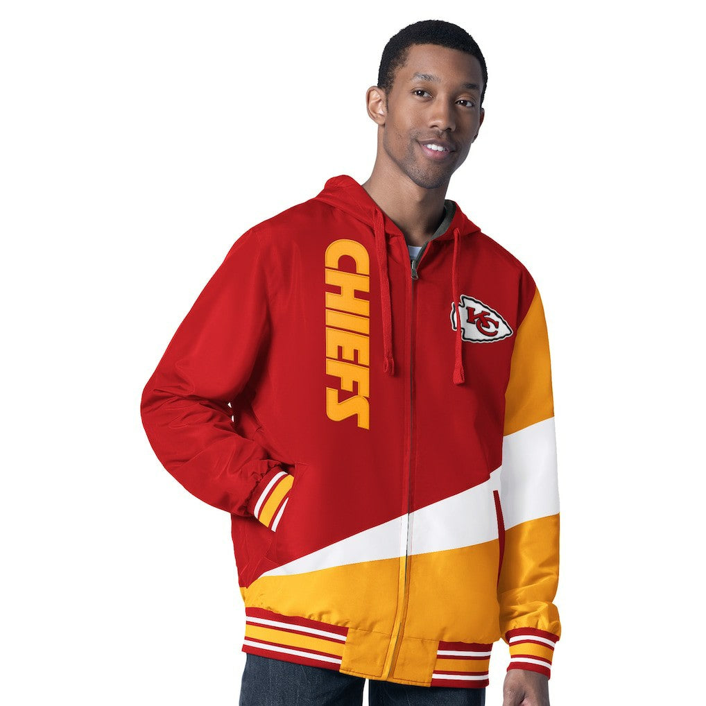 Kansas City Chiefs  G-III Sports by Carl Banks Dual Threat Reversable Full-Zip Hooded Jacket