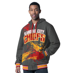 Kansas City Chiefs  G-III Sports by Carl Banks Dual Threat Reversable Full-Zip Hooded Jacket