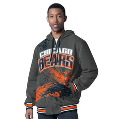 Chicago Bears  G-III Sports by Carl Banks Dual Threat Reversable Full-Zip Hooded Jacket