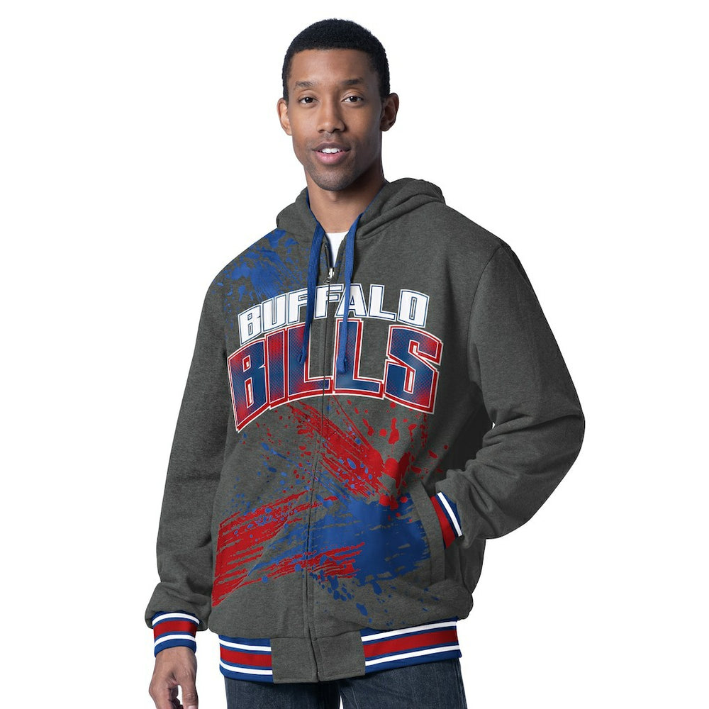 Buffalo Bills  G-III Sports by Carl Banks Dual Threat Reversable Full-Zip Hooded Jacket