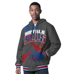 Buffalo Bills  G-III Sports by Carl Banks Dual Threat Reversable Full-Zip Hooded Jacket
