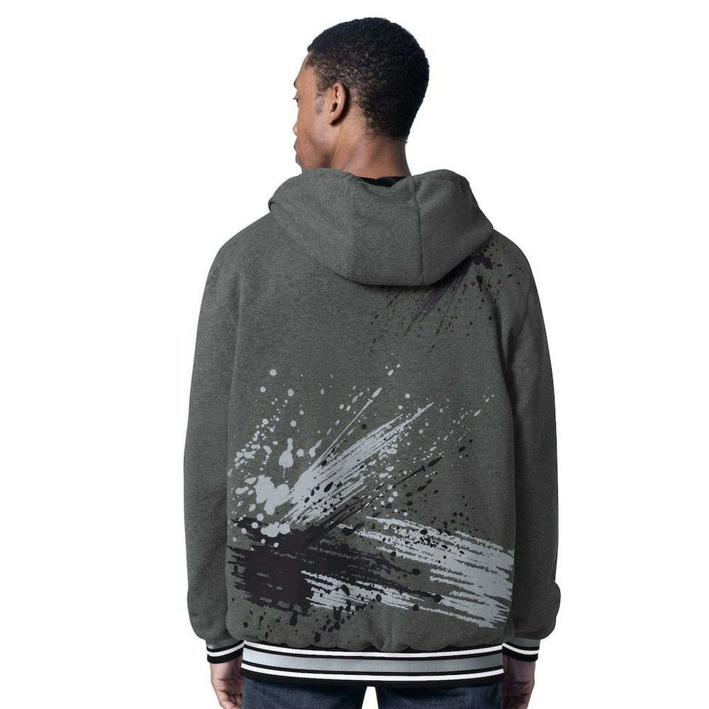 Las Vegas Raiders  G-III Sports by Carl Banks Dual Threat Reversable Full-Zip Hooded Jacket