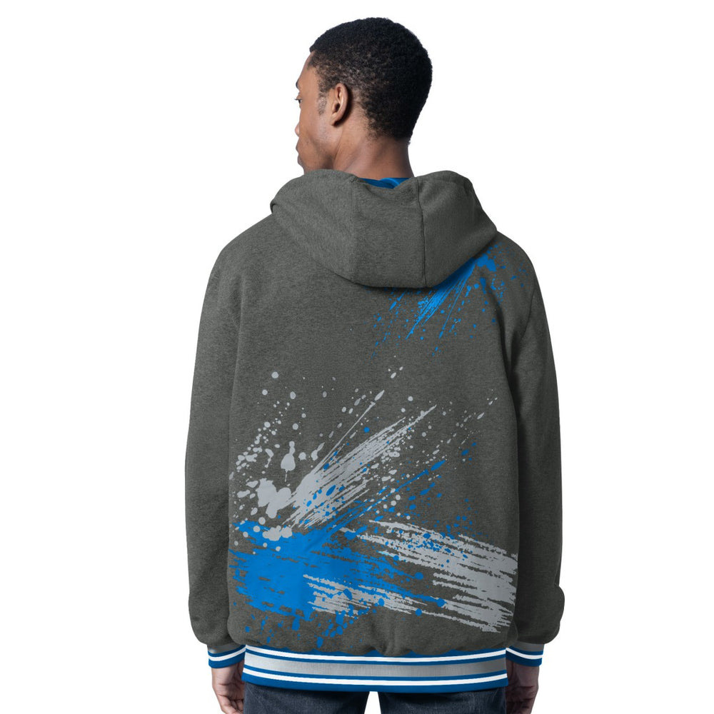 Detroit Lions  G-III Sports by Carl Banks Dual Threat Reversable Full-Zip Hooded Jacket