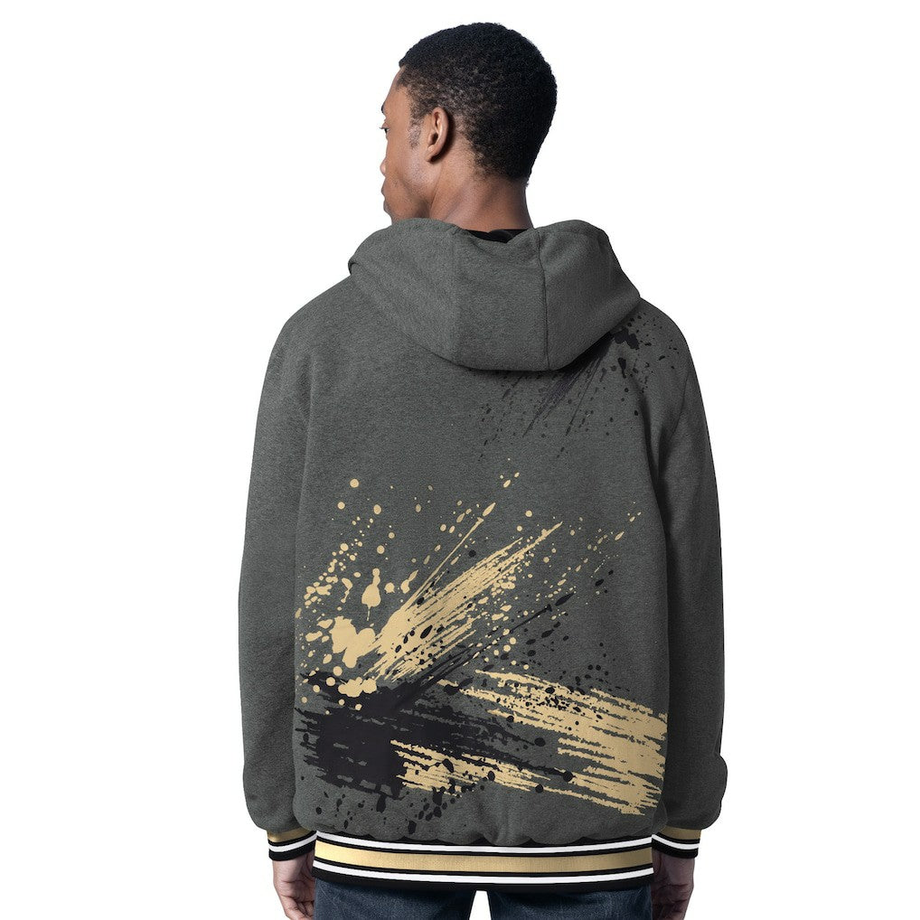 New Orleans Saints  G-III Sports by Carl Banks Dual Threat Reversable Full-Zip Hooded Jacket