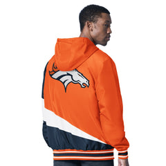 Denver Broncos  G-III Sports by Carl Banks Dual Threat Reversable Full-Zip Hooded Jacket