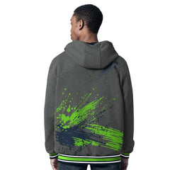Seattle Seahawks  G-III Sports by Carl Banks Dual Threat Reversable Full-Zip Hooded Jacket
