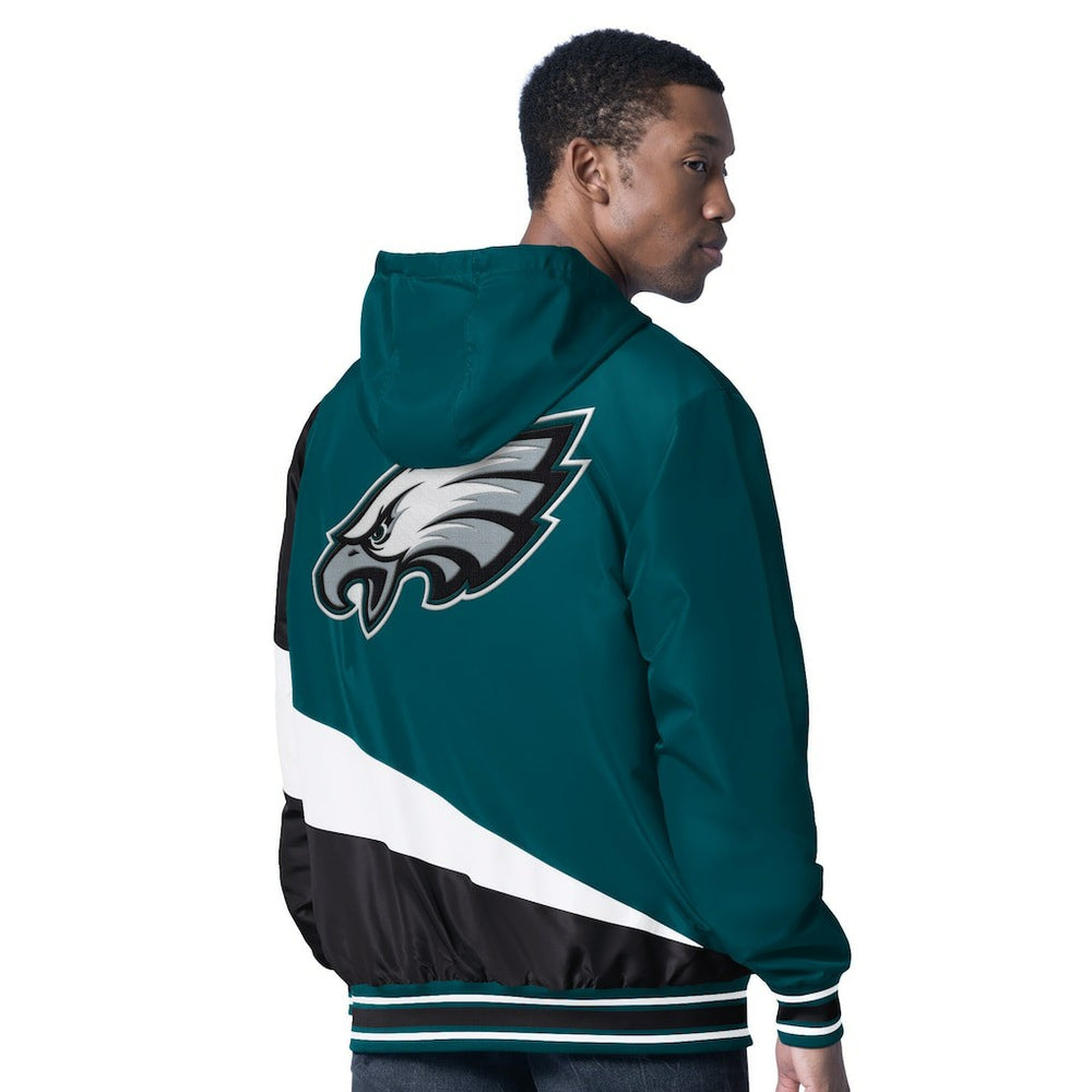 Philadelphia Eagles  G-III Sports by Carl Banks Dual Threat Reversable Full-Zip Hooded Jacket