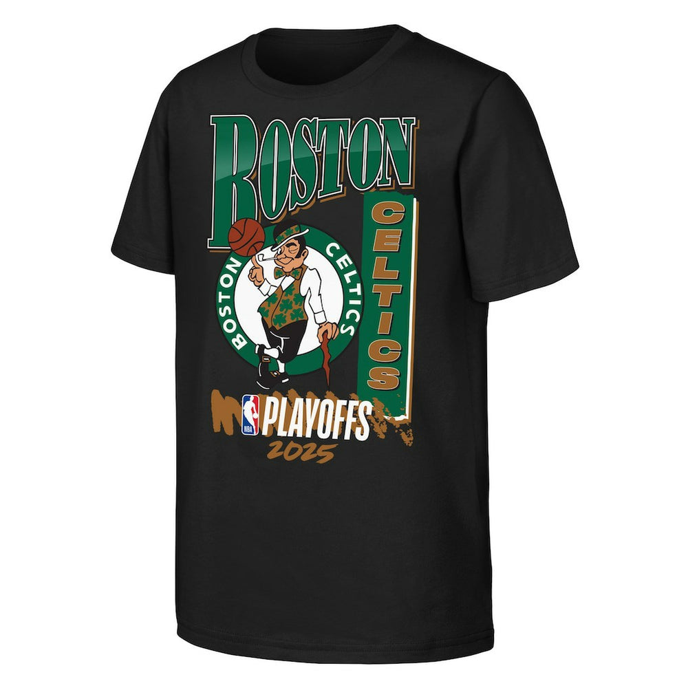Boston Celtics Youth 2025 NBA Playoffs Hype T-Shirt Online