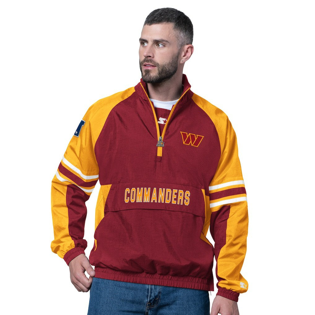 Washington Commanders  Starter Prospect Half-Zip Pullover