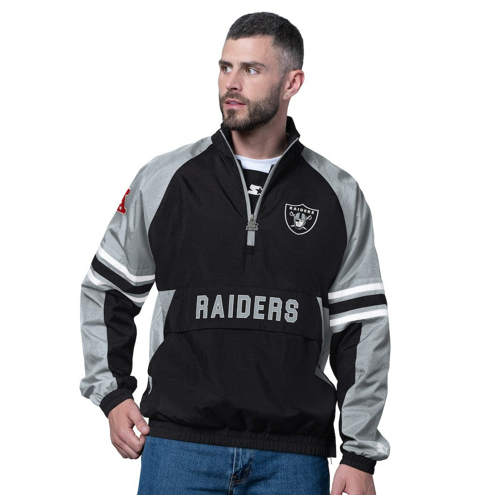 Las Vegas Raiders  Starter Prospect Half-Zip Pullover