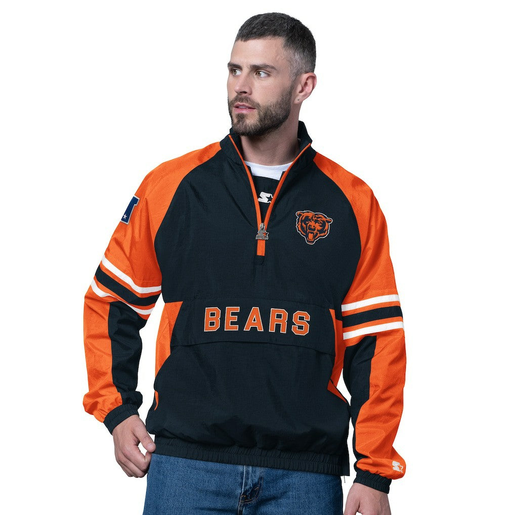 Chicago Bears  Starter Prospect Half-Zip Pullover