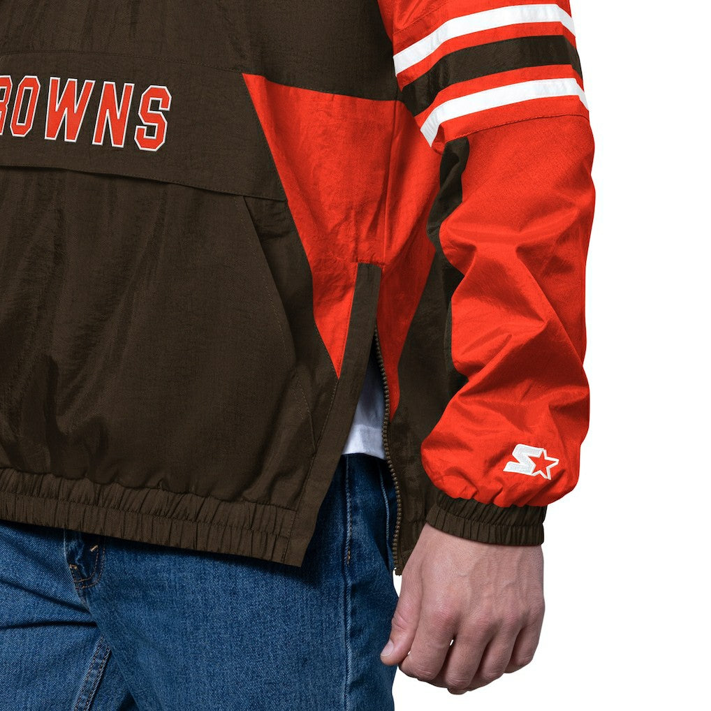 Cleveland Browns  Starter Prospect Half-Zip Pullover