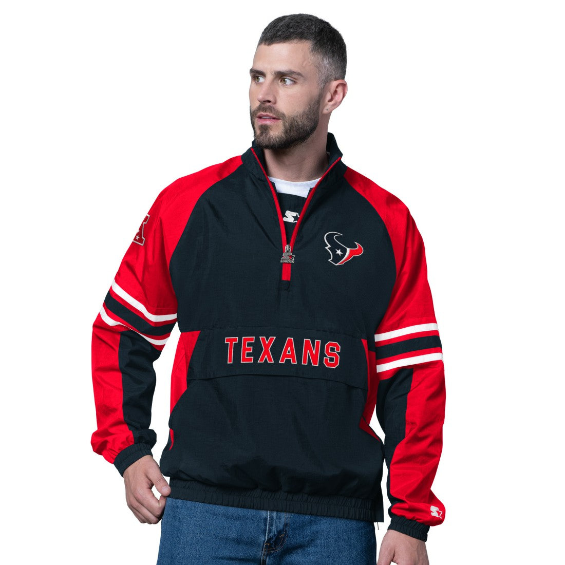 Houston Texans  Starter Prospect Half-Zip Pullover