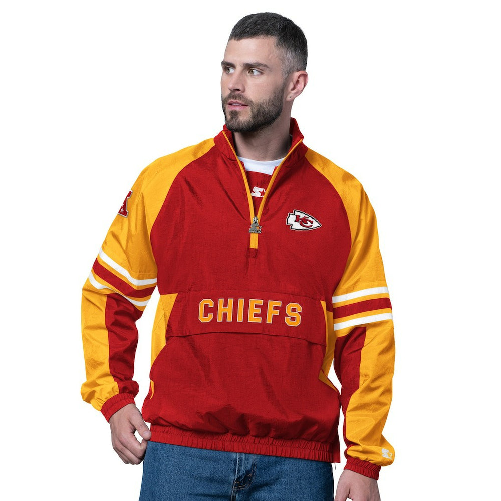 Kansas City Chiefs  Starter Prospect Half-Zip Pullover