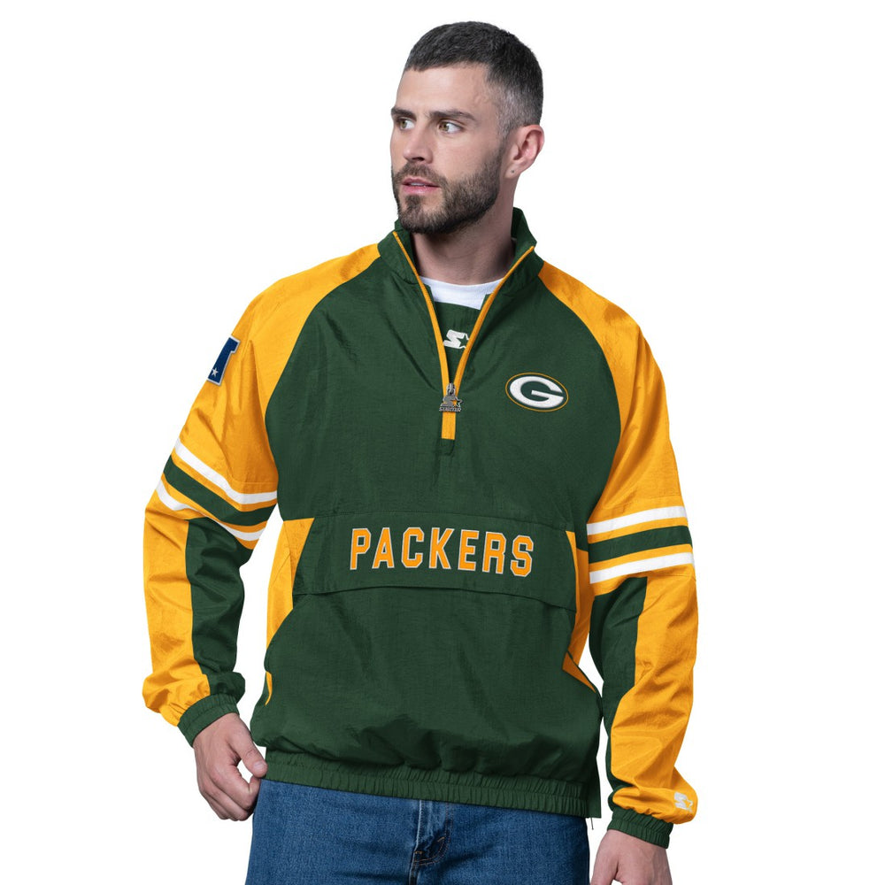 Green Bay Packers  Starter Prospect Half-Zip Pullover