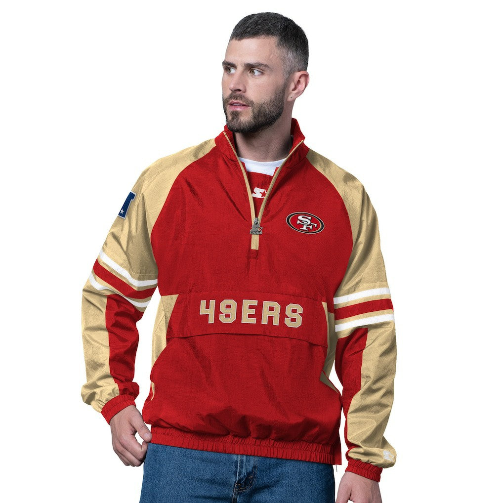 San Francisco 49ers  Starter Prospect Half-Zip Pullover