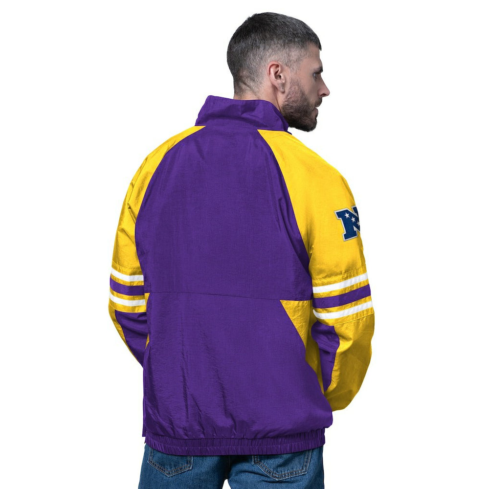 Minnesota Vikings  Starter Prospect Half-Zip Pullover