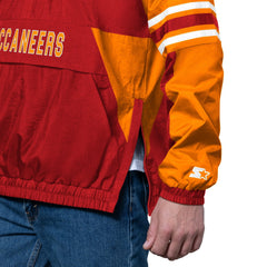 Tampa Bay Buccaneers  Starter Vintage Logo Prospect Half-Zip Pullover