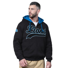 Detroit Lions  Starter Big Shot Full-Zip Double Hoodie