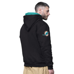 Miami Dolphins  Starter Big Shot Full-Zip Double Hoodie