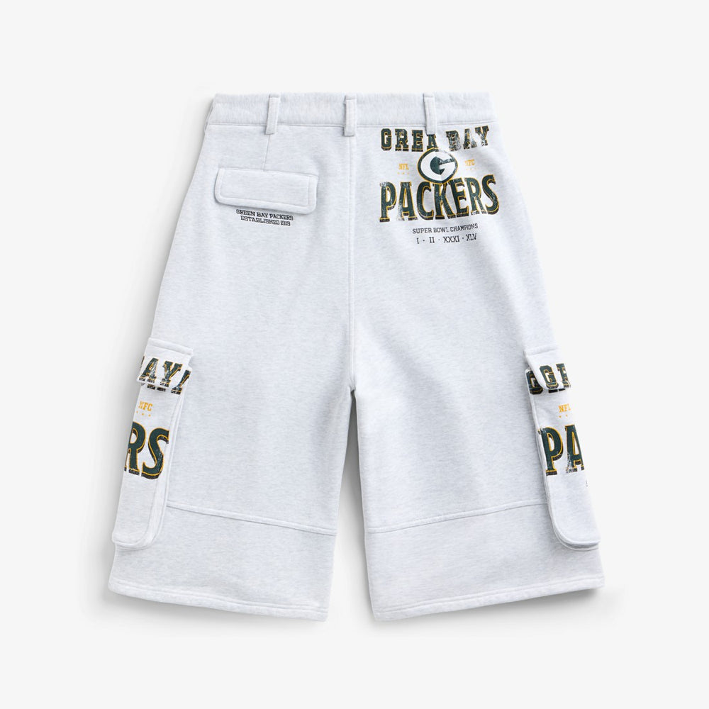 Green Bay Packers  Off Season x NFL Women's Fleece Cargo Shorts