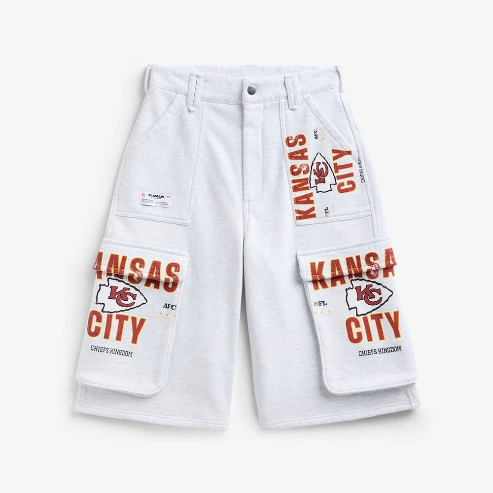 Kansas City Chiefs  Off Season x NFL Women's Fleece Cargo Shorts