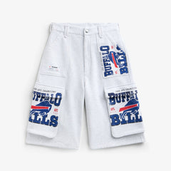 Buffalo Bills  Off Season x NFL Women's Fleece Cargo Shorts