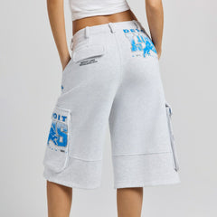 Detroit Lions  Off Season x NFL Women's Fleece Cargo Shorts