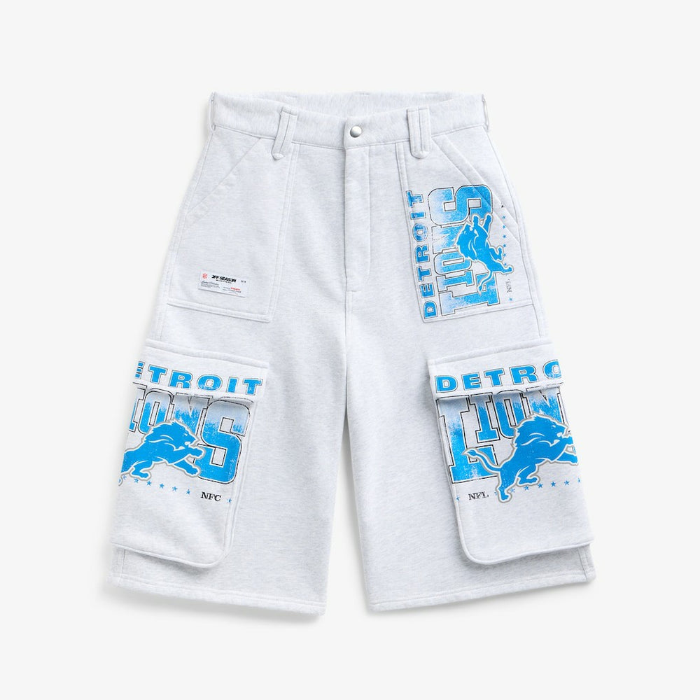 Detroit Lions  Off Season x NFL Women's Fleece Cargo Shorts