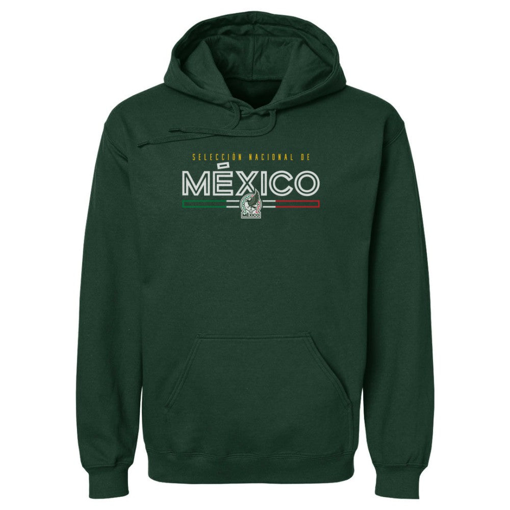 Mexico National Team 500 Level Inline Pullover Hoodie Forest Green