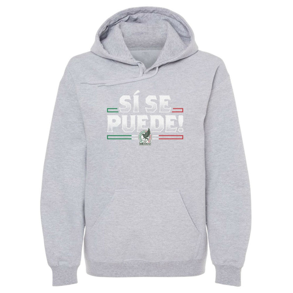 Mexico National Team 500 Level Si Se Puede Pullover Hoodie Gray