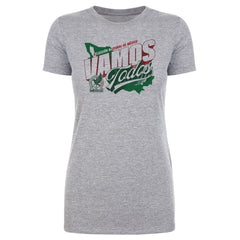 Mexico National Team 500 Level Women's Vamos Todos Country T-Shirt Heather Gray