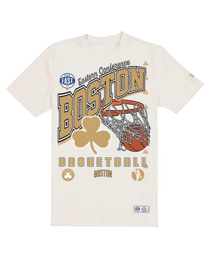 Boston Celtics Oversized City Edition Remix Vintage T-Shirt New
