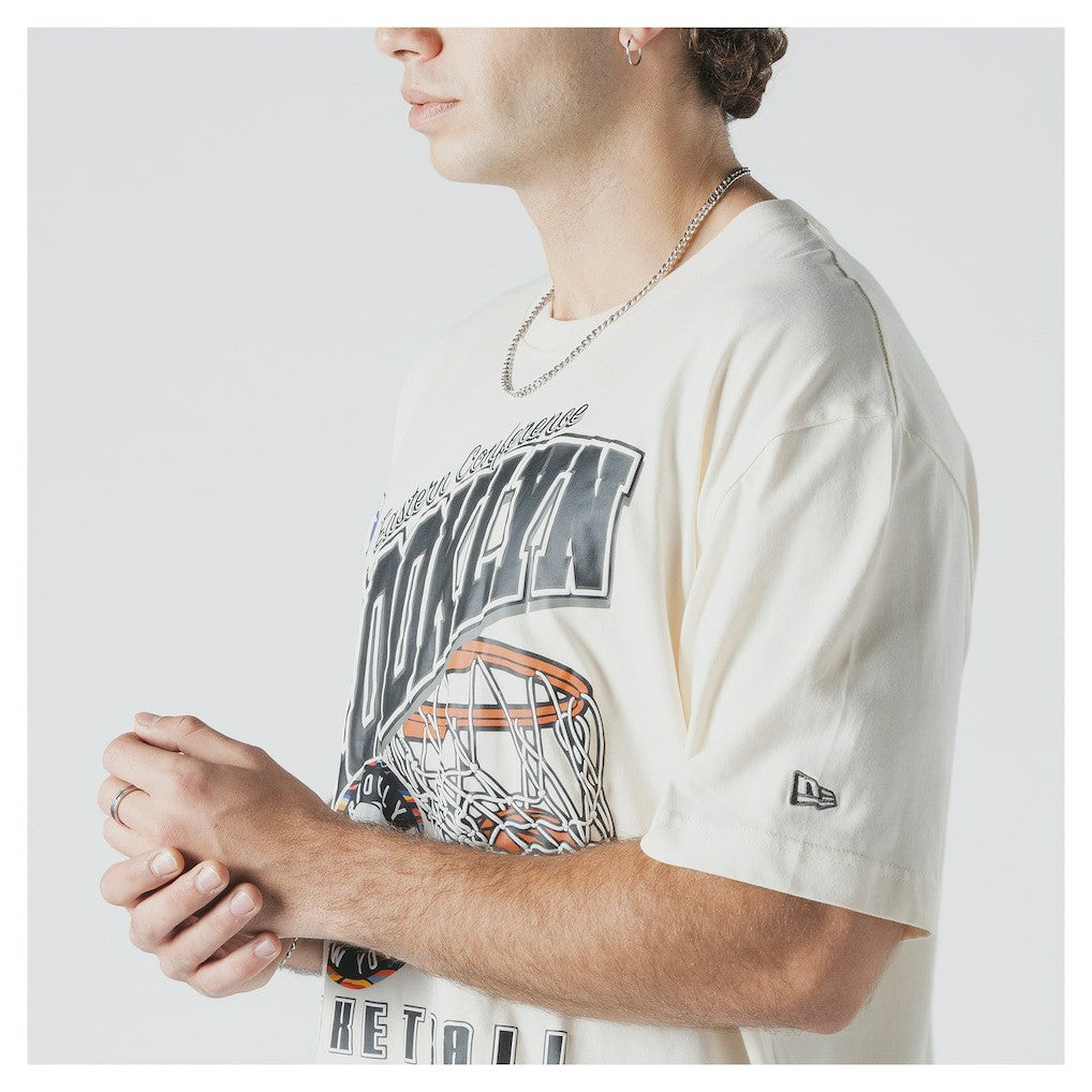Brooklyn Nets Oversized City Edition Remix Vintage T-Shirt On Sale
