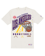 Los Angeles Lakers Oversized City Edition Remix Vintage T-Shirt On Sale