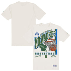 Milwaukee Bucks Oversized City Edition Remix Vintage T-Shirt On Sale