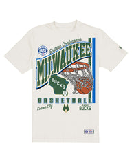Milwaukee Bucks Oversized City Edition Remix Vintage T-Shirt On Sale