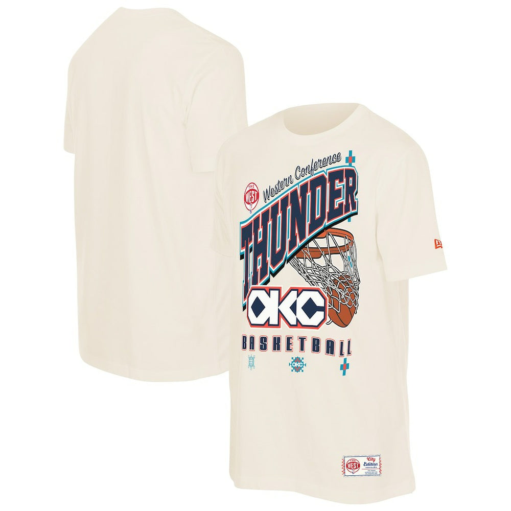 Oklahoma City Thunder Oversized City Edition Remix Vintage T-Shirt On Sale