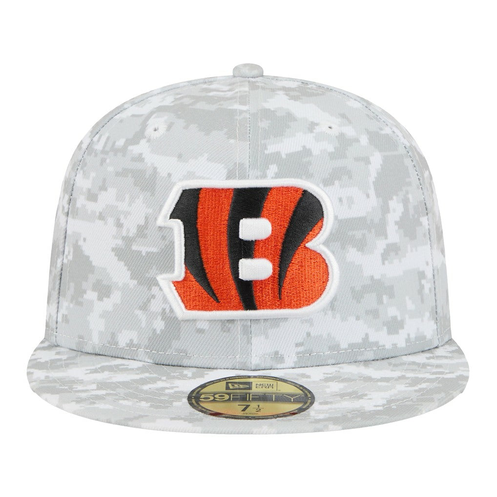 Cincinnati Bengals New Era 2025 Salute to Service Fan Pack 59FIFTY Fitted Hat