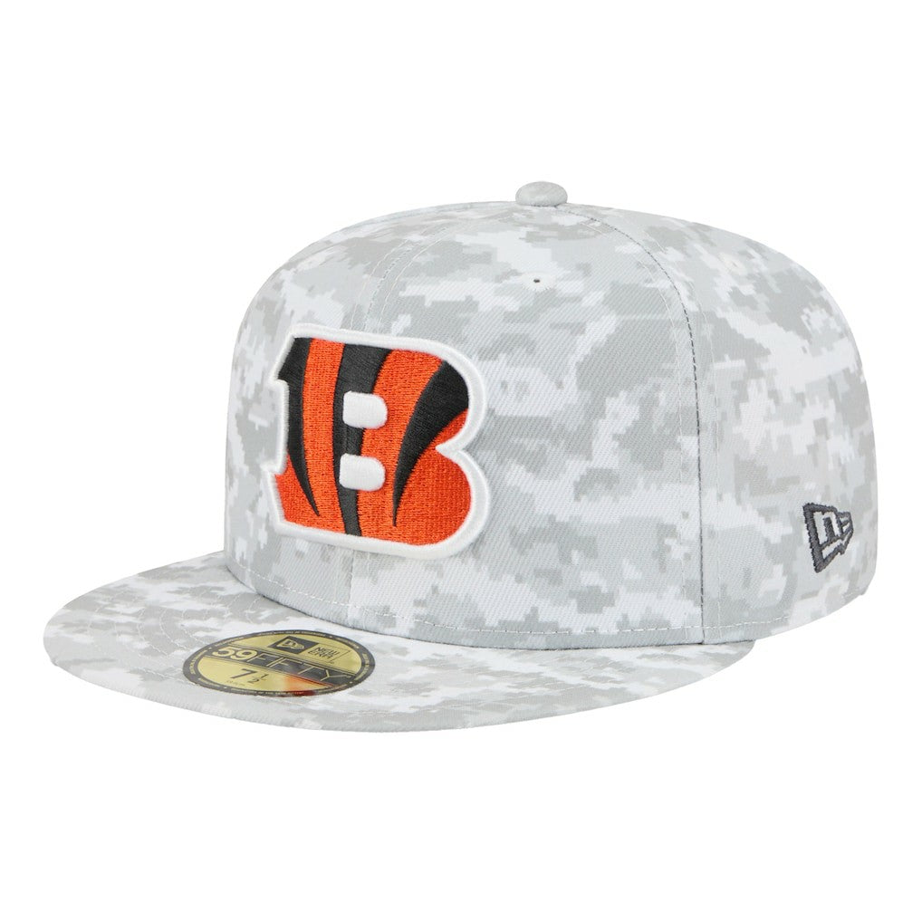 Cincinnati Bengals New Era 2025 Salute to Service Fan Pack 59FIFTY Fitted Hat