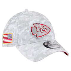 Kansas City Chiefs New Era 2025 Salute to Service Digital Camo Fan Pack 39THIRTY Flex Hat
