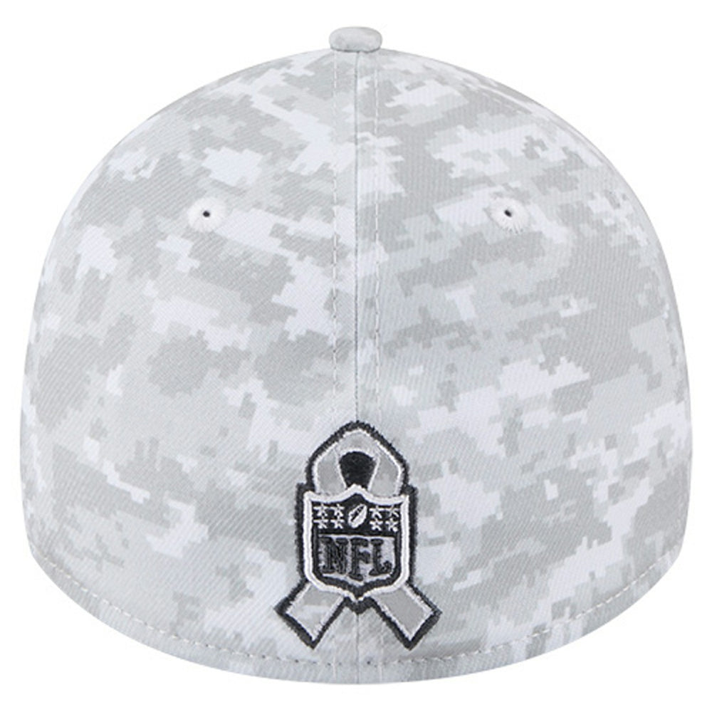 New York Jets New Era 2025 Salute to Service Digital Camo Fan Pack 39THIRTY Flex Hat