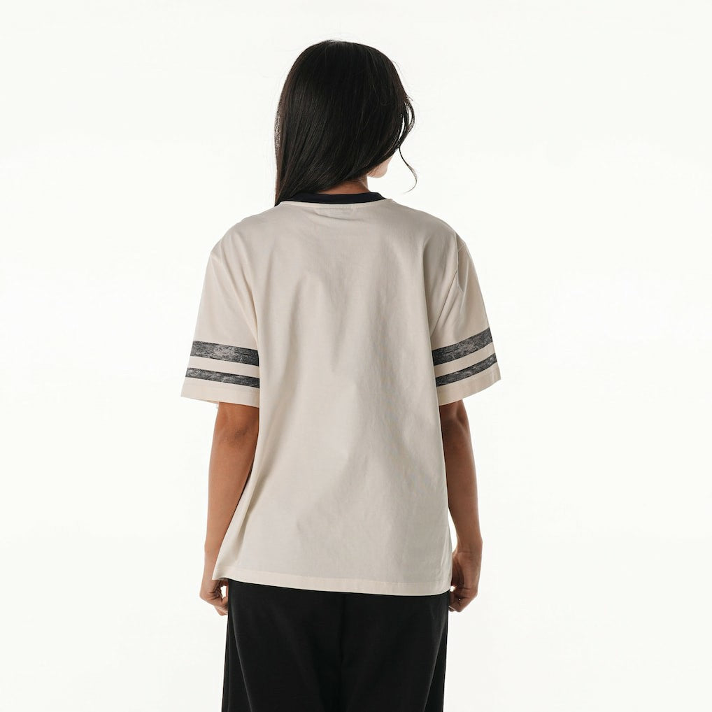 Las Vegas Raiders  The Wild Collective Women's Vintage Drop Shoulder Oversized Boyfriend T-Shirt