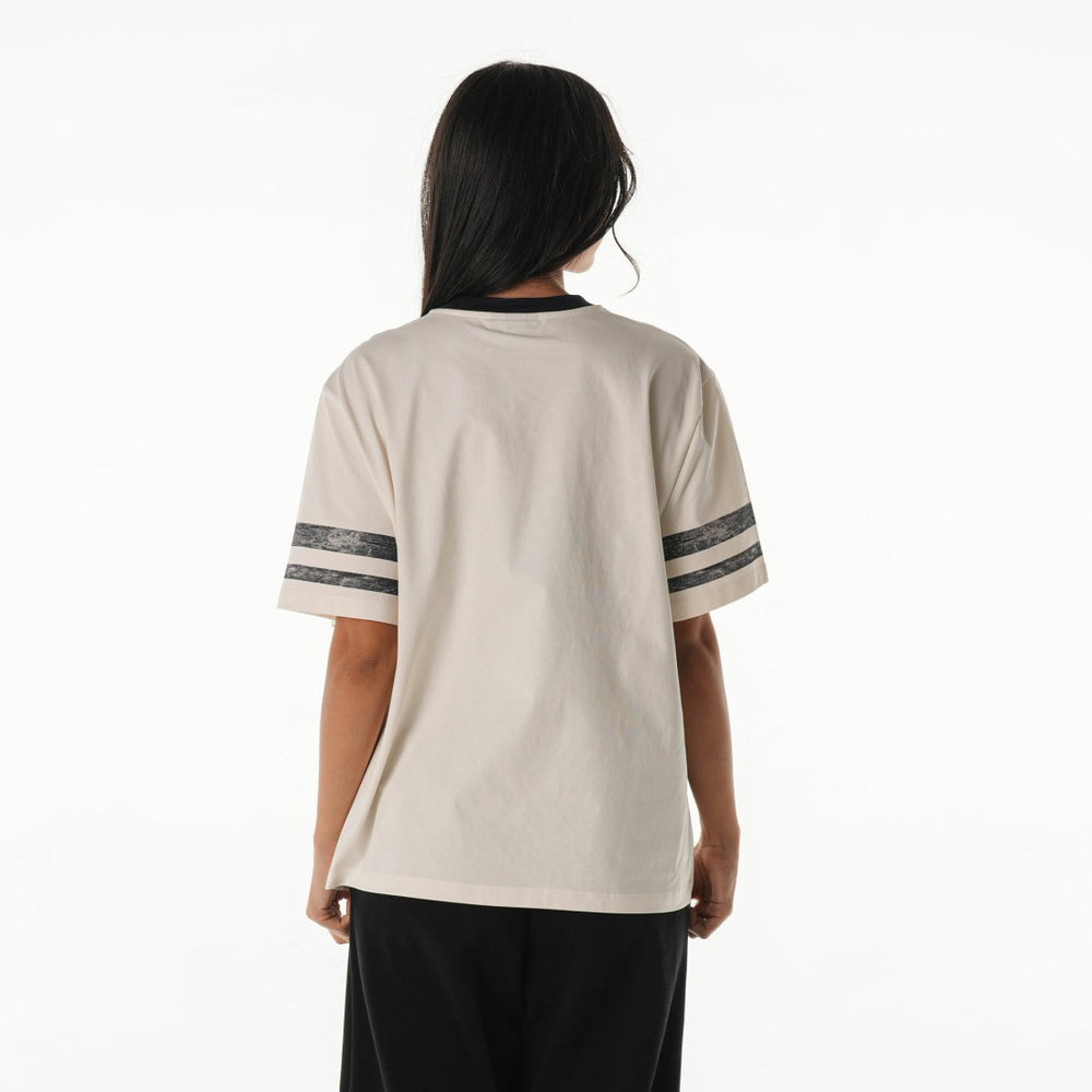 Seattle Seahawks  The Wild Collective Women's Vintage Drop Shoulder Oversized Boyfriend T-Shirt