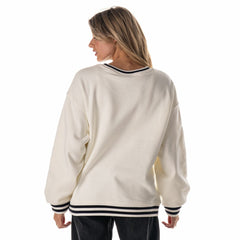 Houston Texans  The Wild Collective Women's Oversized Vintage French Terry Sweatshirt