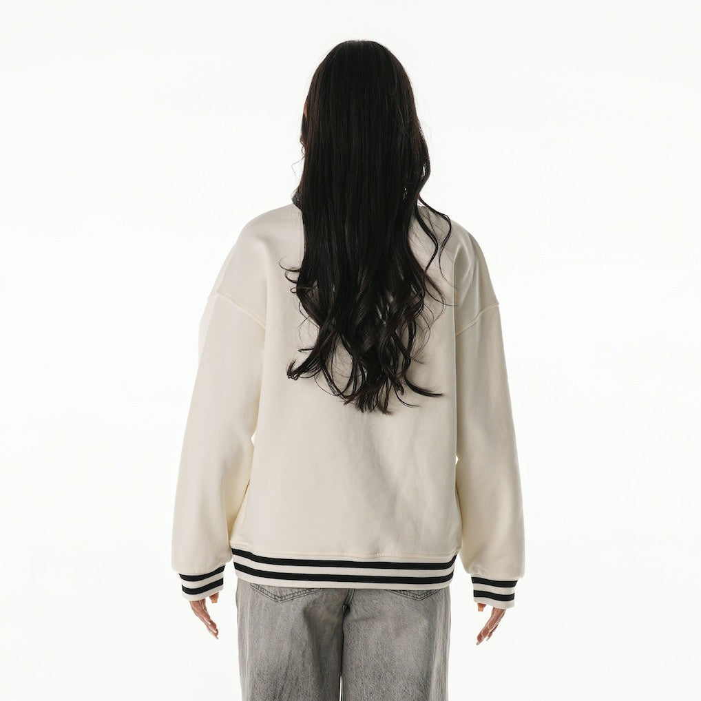 Cincinnati Bengals  The Wild Collective Women's Oversized Vintage French Terry Sweatshirt
