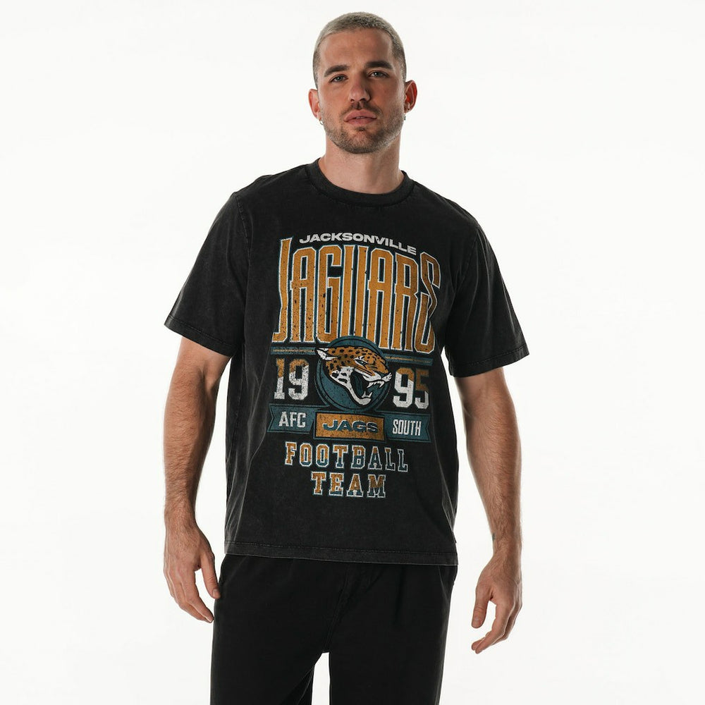 Jacksonville Jaguars  The Wild Collective Unisex Band T-Shirt